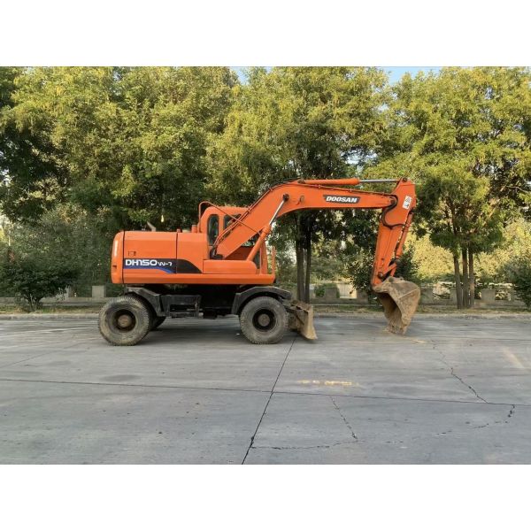 Used Excavator Wheel Excavator Used Doosan Dh150-7 Dx150-7 Excavator