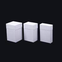 Contenedores de cajas de cartón en blanco para el almacenamiento de juegos