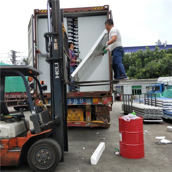 waterproof embossing sandwich panel house building materials 950-50-0.376mm