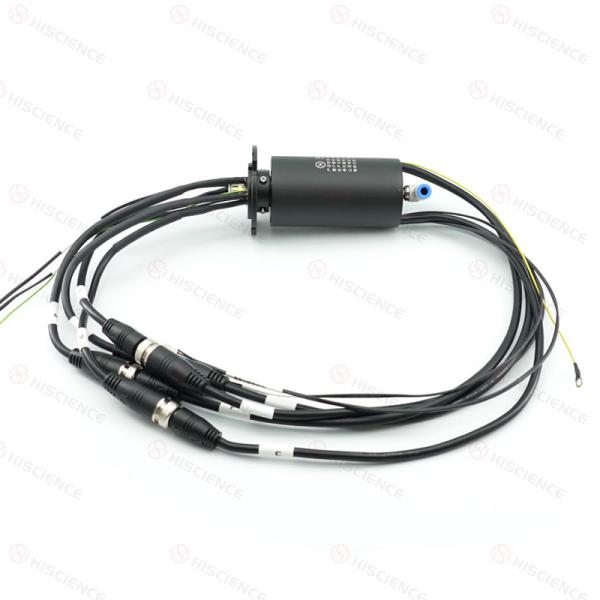 Customizable IP51 8 Circuits 10 A Slip Rings for industrial equipment, Textile Machinery, Solar Panel Trackers