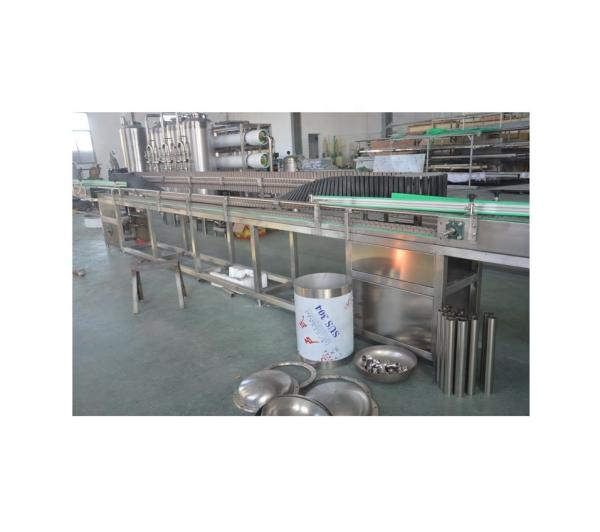 Automatic Conveyor System Glass Jar Sterilizer for Second Sterilizing in Juice Production