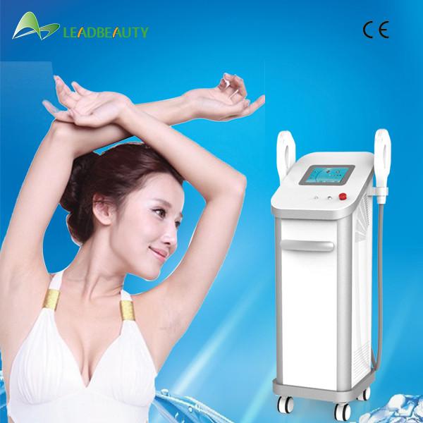 Pure Sapphire Crystal SHR IPL RF Hair Removal Machine for Skin Rejuvenation