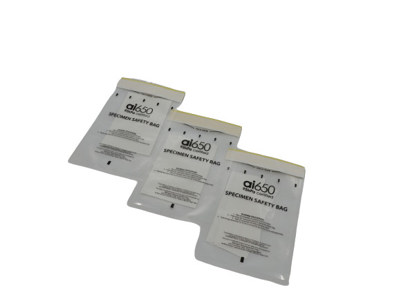 Стерилизованные гамма-излучениями транспортные пакеты для образцов 168 мм х 283 мм