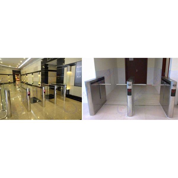 Турникет ворот скорости спортзала турникета управления доступом высокого уровня безопасности RFID с одним падением штангой
