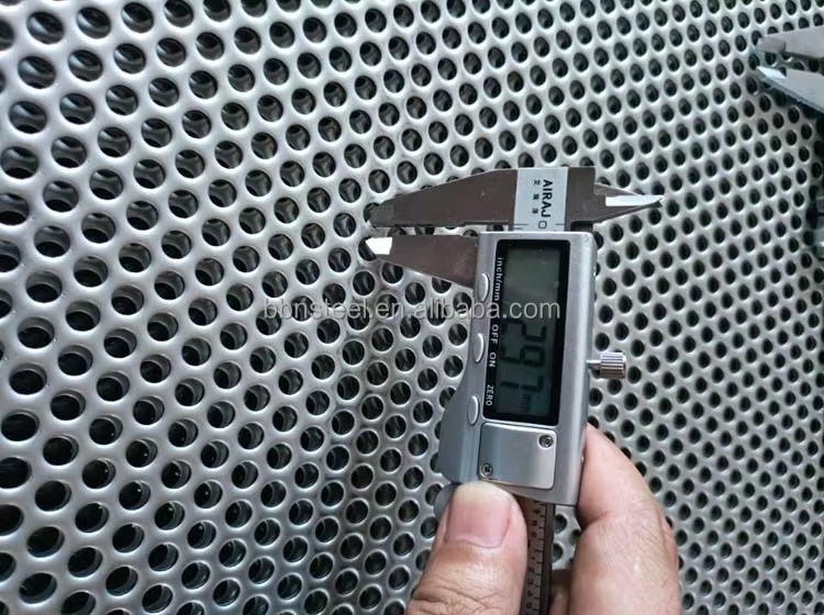 Durable Galvanized Steel Perforated Metal Mesh 1000×2000mm with 10mm Holes for Fencing and Machine Protection
