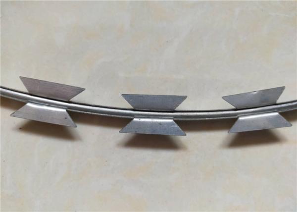 Gi Razor Barbed Wire Concertina Bto -22 Spiral Coil Wire Mesh ISO Passed