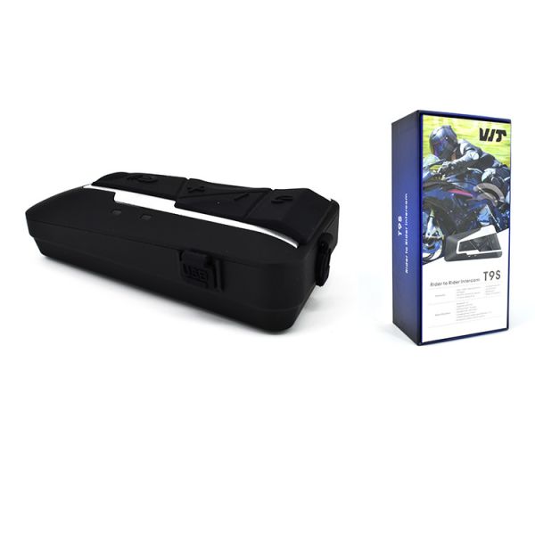 Outdoor Communication Wireless Motorcycle Intercom , Bluetooth Intercom Set