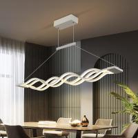 O candelabro acrílico do diodo emissor de luz da onda decorou com a lâmpada dada forma especial de Fishline