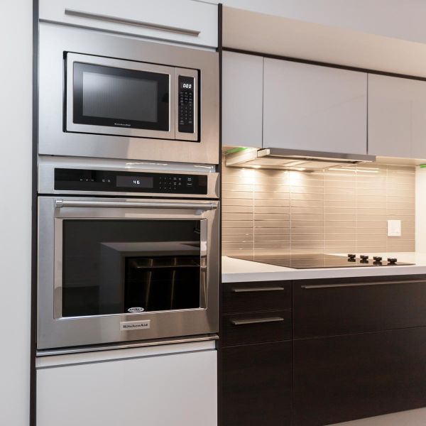 High End Gloss White Matte Dark Simple Modern Kitchen Cabinets L Shaped