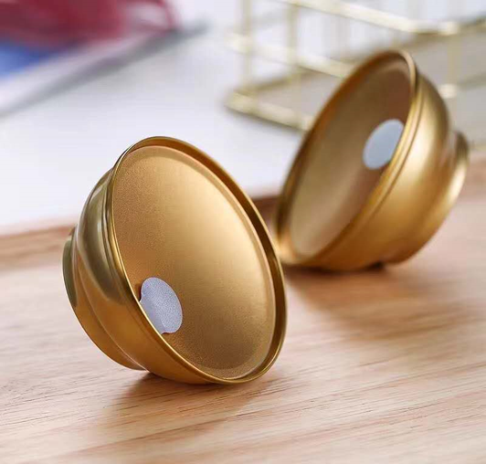 Алюминий высокой температуры 23mm слезает открытые полисы крышек легкие