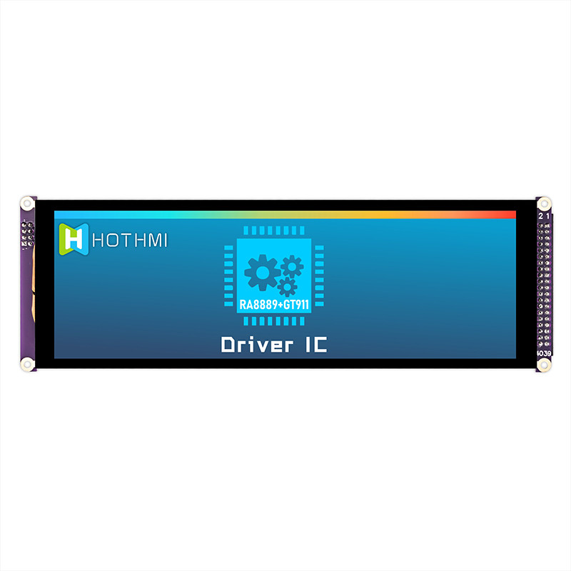 7,84 дисплей 1280x400 MCU IPS TFT LCD касания стиля Адвокатуры дюйма емкостный для монитора автомобиля