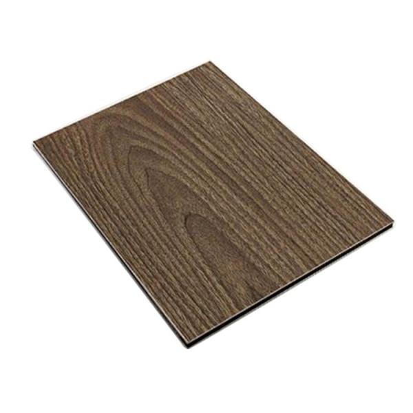 High Gloss Wooden Aluminum Composite Panel for Fireproof Exterior ACP Wall Cladding