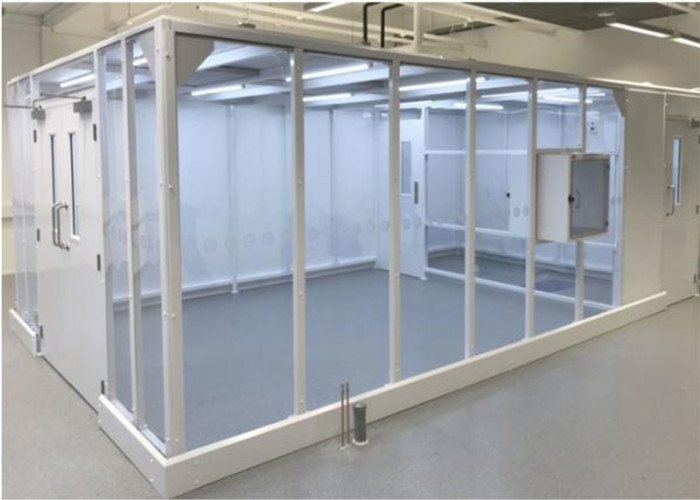 220V/50HZ Softwall Cleanroom for Medical Masks Production with Class 10-100 Modular Cleanroom