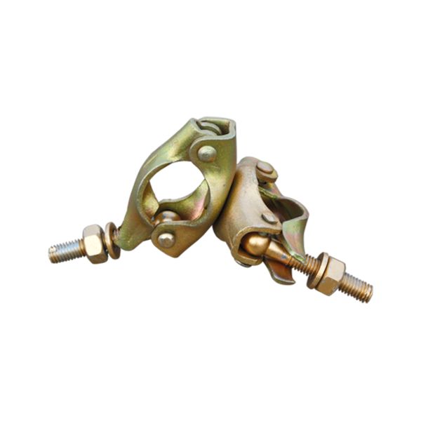 Pressed Color Galvanized Scaffolding Double Coupler / pipe clamp 1.04kg