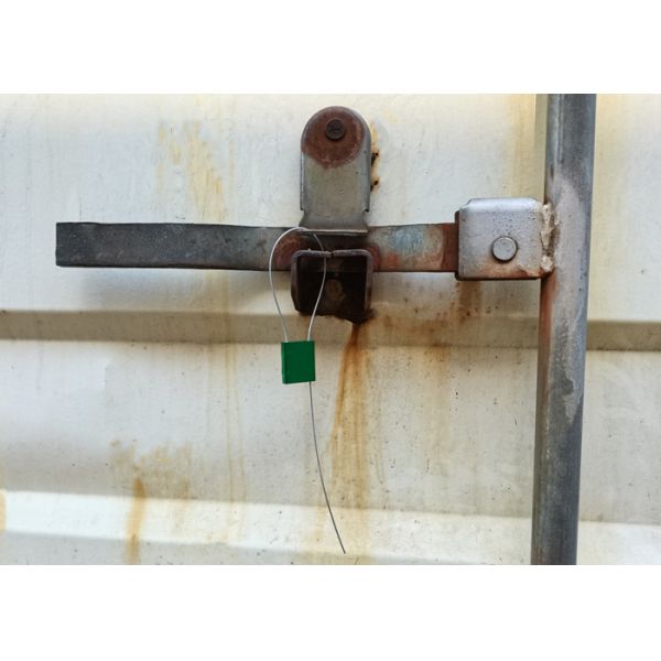 Pull Tight Locking Mechanism Cable Security Seal with 1.0 KN Tensile Strength and Aluminium Alloy Galvanized Steel Wire