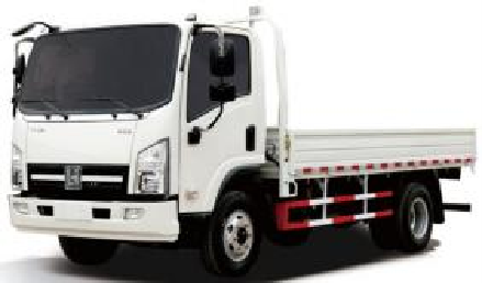 Brand New CASC Diesel Light Duty Deck Truck 4*2 Rear Wheel Drive Flat Deck Truck