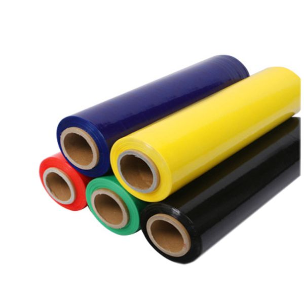 LLDPE PE Wrapping Film Colored Stretch Film 26mm-76mm Inner Core Diameter