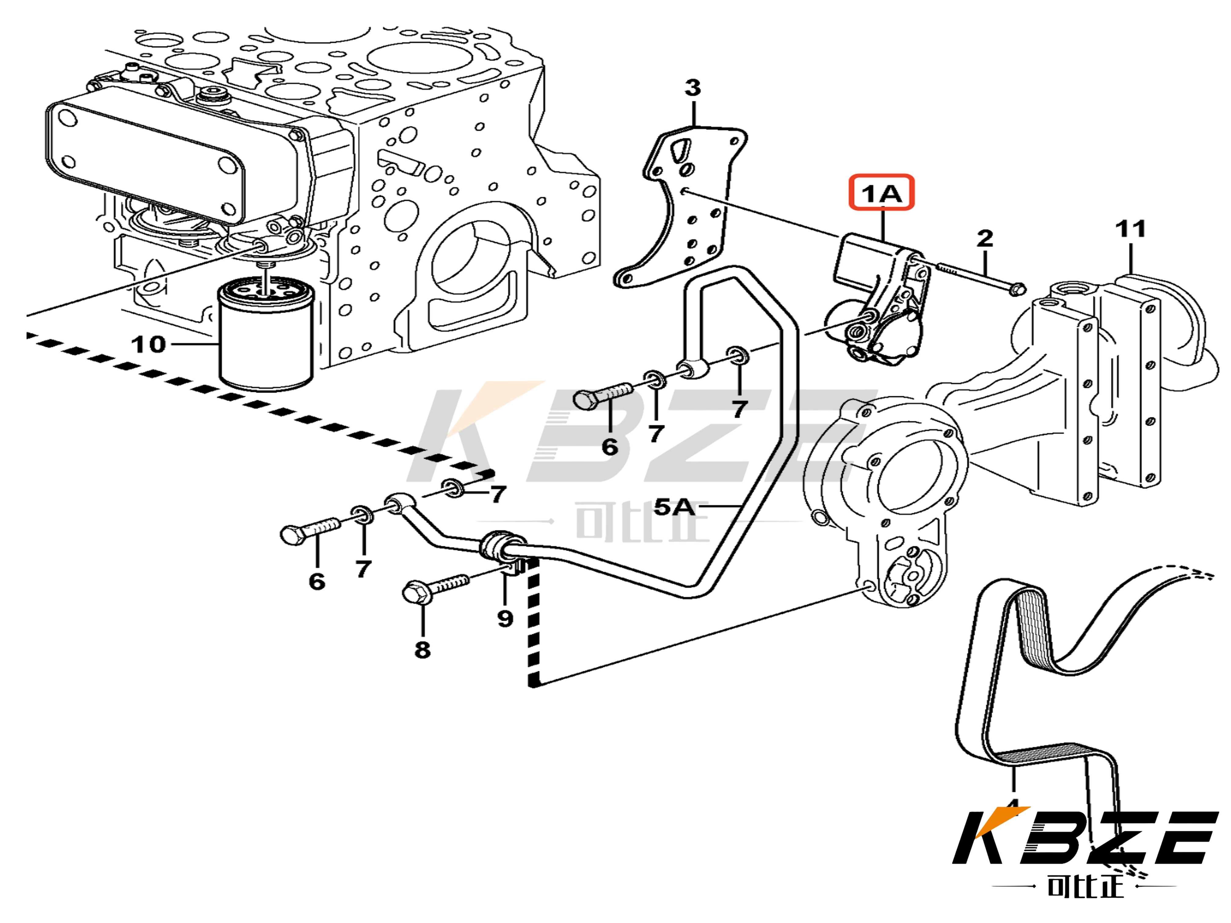 EC160B EC180B EC210B VOE 20917999 VOE20917999 KBZE BRAND EXCAVATOR FUEL FEED PUMP FOR VOLVO D6D