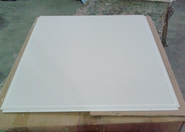 Fireproof Beveled Edge Lay In Ceiling Tiles installed with Tee Bar PD6012T