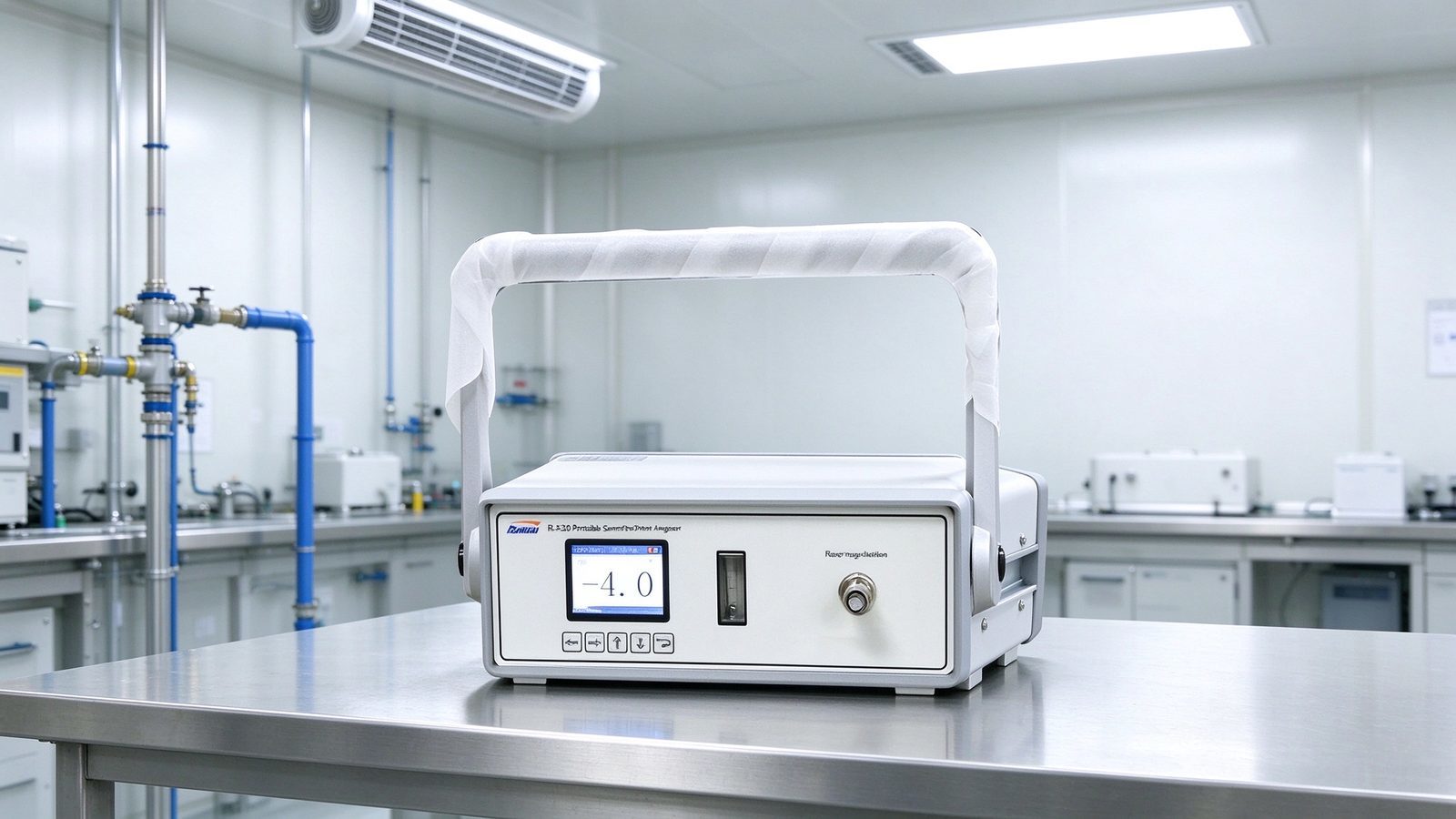 Industrial Portable Gas Dew Point Meter Runlai B300 Micro Water Tester & Trace Water Analyzer