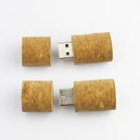 Movimentação instantânea de madeira 3,0 128GB 80MB/S de USB do bujão da garrafa de vinho tinto