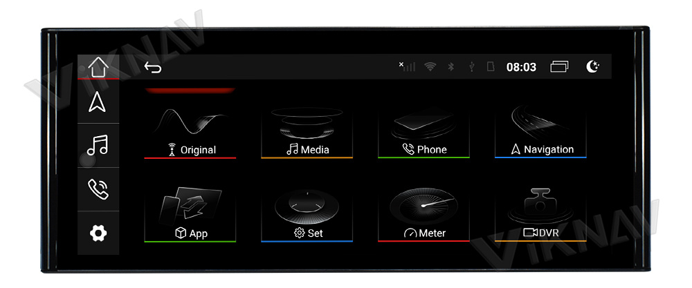 Стерео автомобиля андроида 1920*720 автоматический 12,3 дюйма для Audi A8 D4 2011-2017