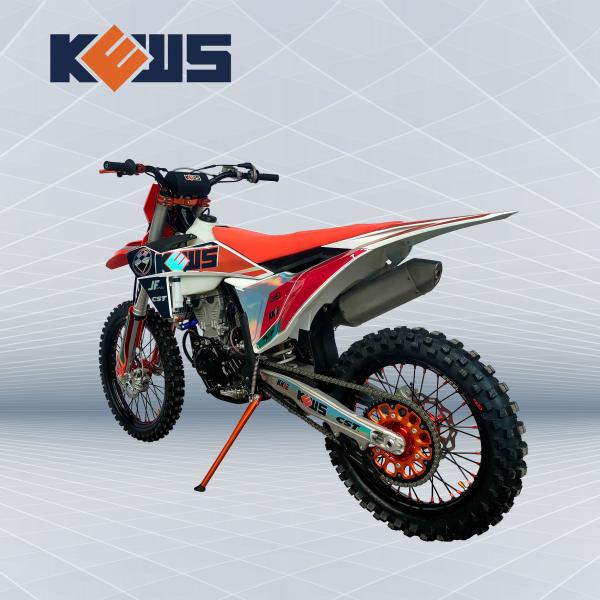 K23 Red White And Black Dirt Bike With NC300S Water Cooled Engine 23kw Enduro Motorcycle