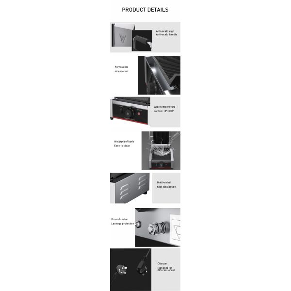 Гостиничный электрический контактный гриль из нержавеющей стали Панини пресс гриль Сэндвич-мастер