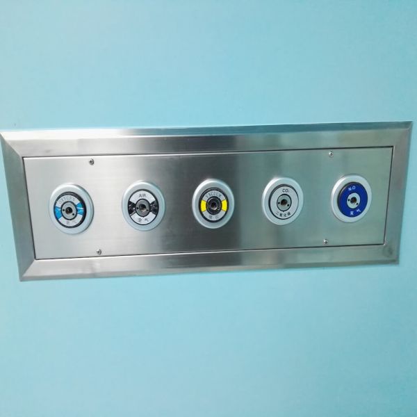 ISO 7396-1 Certified Medical Gas Terminal Unit Hospital Grade Oxygen Terminal