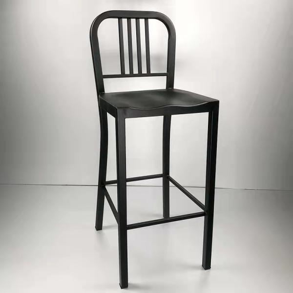 Modern Metal Bar Stools for Kitchen Counters and Coffee Shops