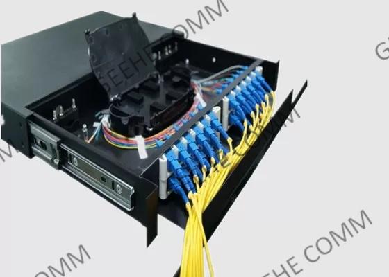 12 Port SC/UPC LC/UPC Optical Fiber Patch Panel