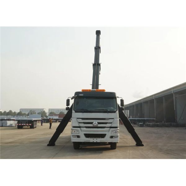 Heavy Duty Wrecker Tow Truck 8x4 12 Wheels 371hp 50tons 50T For Road Rescue