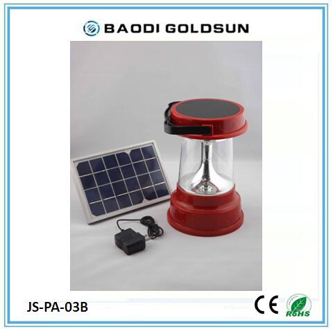 Solar Lantern Solar LED Camping Light with USB Charger