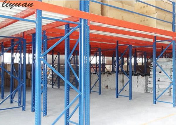 Q235 Steel Industrial Mezzanine Floor Robot Welding Cold Rolled High Efficiency