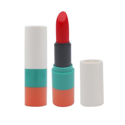 8×2cm 3C Color Herbal Matte Lip Stick Shell Long Lasting