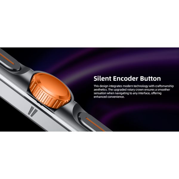 KW285 Super-Retina AMOLED Smart Watch with Bluetooth Calling 100+ Sports Modes