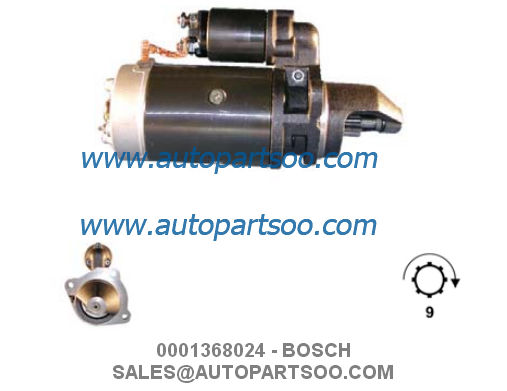0001367069 - BOSCH Starter Motor 12V 3KW 10T MOTORES DE ARRANQUE