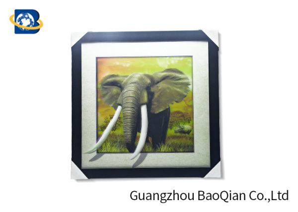 High Definition 3D Image Lenticular Printing Services Decorative Animal Design