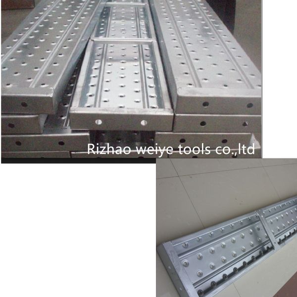 Kwikstage steel and aluminum Scaffold Plank thickness 1.8mm / 1.5mm