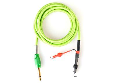 1.8M Copper Spring Tattoo Machine Clip Cord for Power Supply