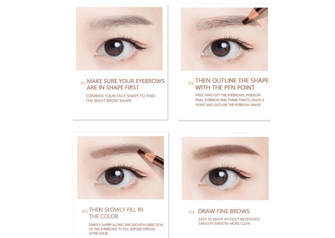 Тип крен тяги разрыва карандаша брови Microblading водоустойчивый бумаги