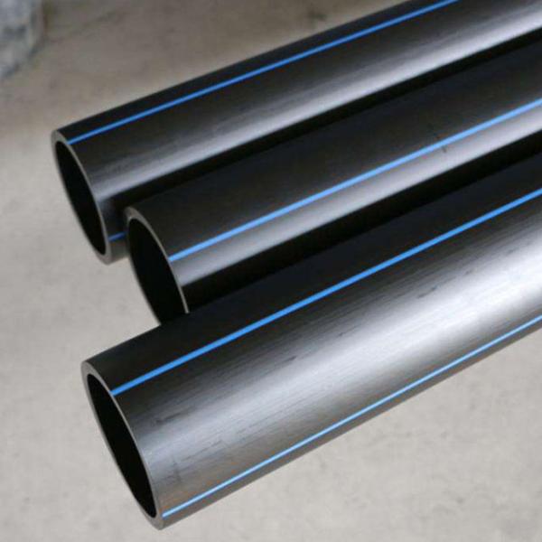 PN16 Portable Water Polyethylene Pipe PE100 , PP PE Black Flexible PVC Irrigation Pipe