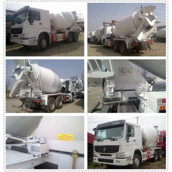 Объемная тележка 8м3 9м3 10м3 12м3 4кс2/6кс4/8кс4 конкретного смесителя для СИНОТРУК ХОВО