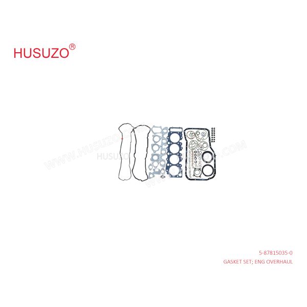 5-87815035-0 5-87815198-0 Engine Overhaul Gasket Set For Isuzu NPR75 700P 4HK1-T
