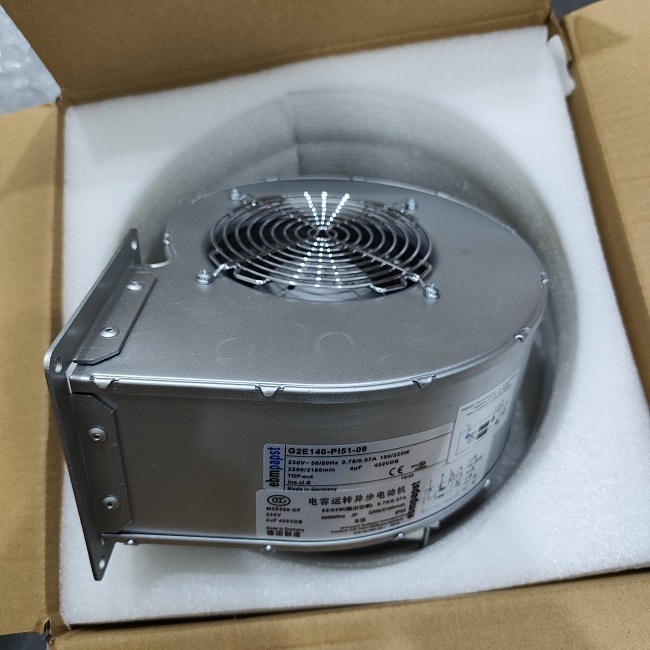 G2E140-PI51-09 EBMPAPST 180W Centrifugal Fan for Industrial Cooling Systems