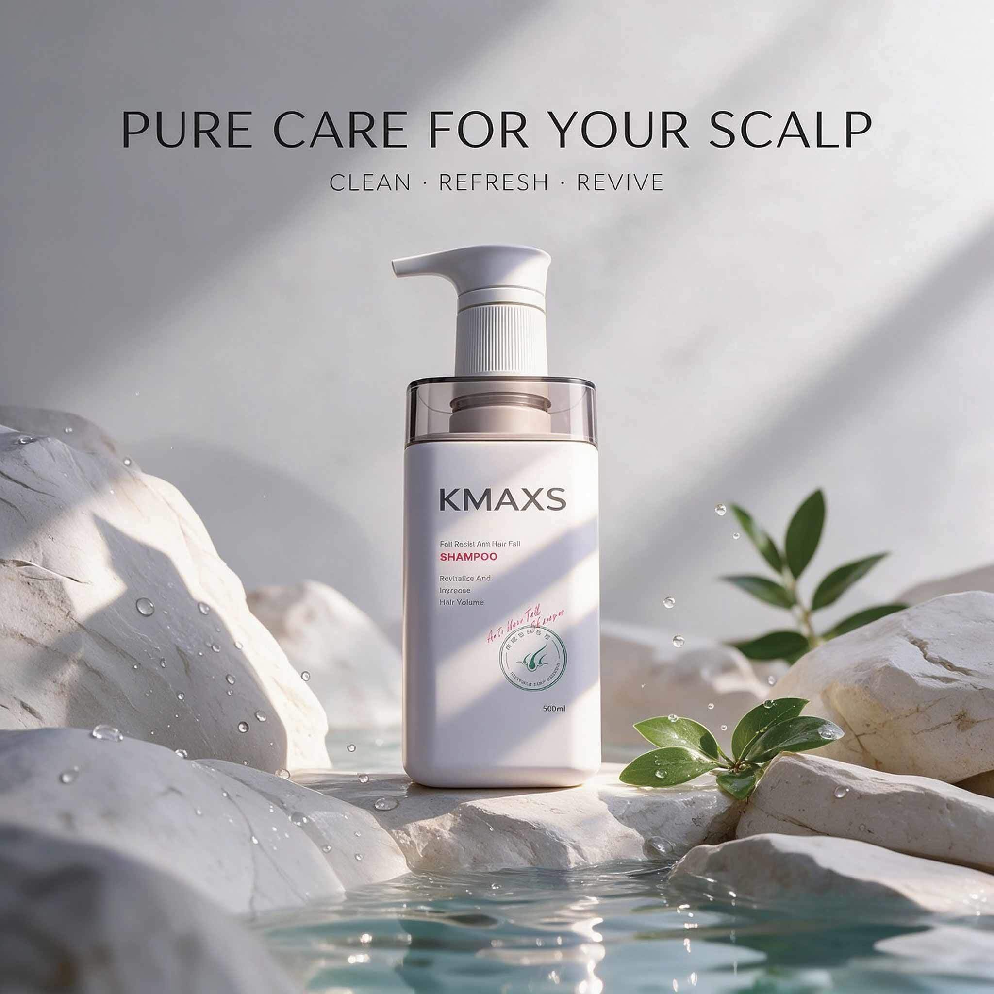 Scalp Care Shampoo for Fuller-Looking Hair, Volume Support and Gentle Cleansing