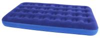 Child Adult Flocked Air Bed Single Inflatable Air Mattress 191x137x22cm