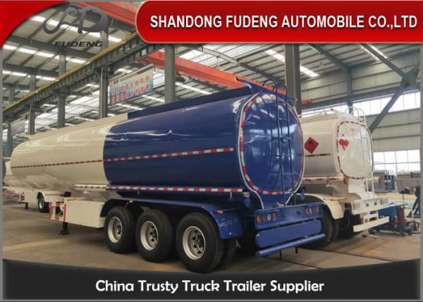 4 Compartment 60000 Litres Q345B Fuel Tanker Truck