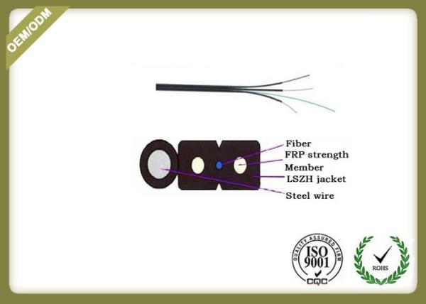 1 Core GJYXCH FTTH Self-supporting Outdoor Drop Cable with LSZH Jacket