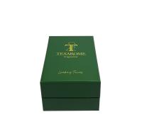Hot Stamping Luxury Custom Perfume Box Perfume Cosmetic Packaging Paper Box Com Custom Logotipo Forma da Base da Coberta